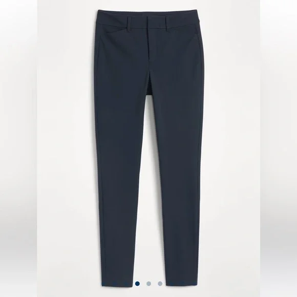 Old Navy High-Waisted Pixie Pants - In the Navy Blue for Office - Picture 3 of 5